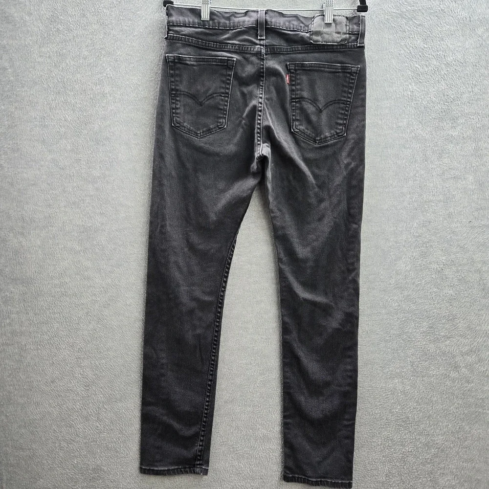 Levi's 510 Men Jeans 33X32 Black Denim Skinny 29